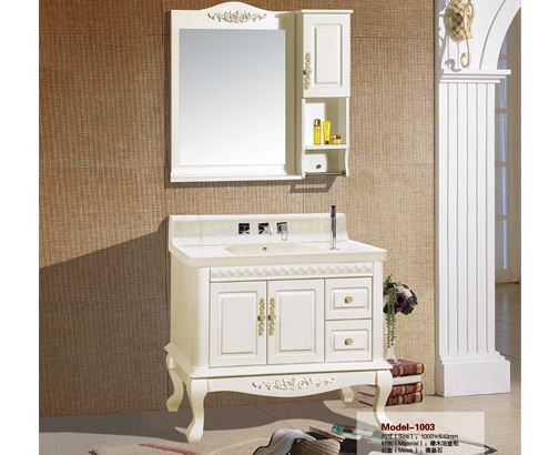1003 衛(wèi)生間洗臉盆柜 橡木