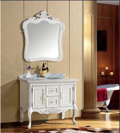 浴室實(shí)木洗漱臺浴柜 A004