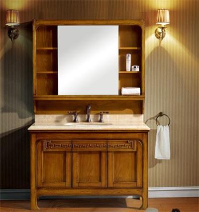 實木現(xiàn)代洗手盆 A009 浴室柜廠家直銷