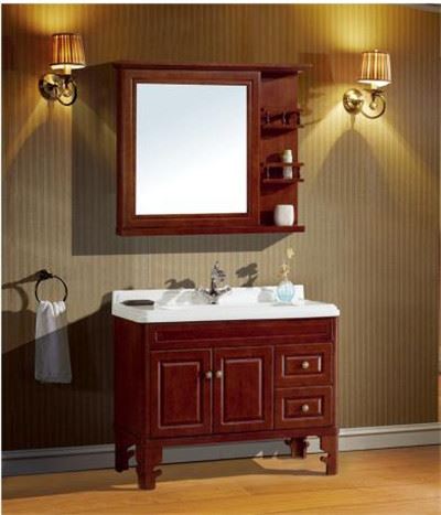 非標(biāo)定制橡木浴室 A016