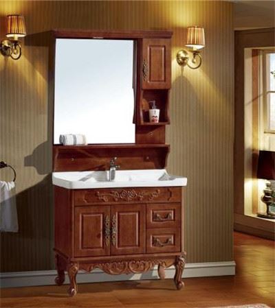 A019 橡木衛(wèi)生間洗手臺(tái) 衛(wèi)浴柜