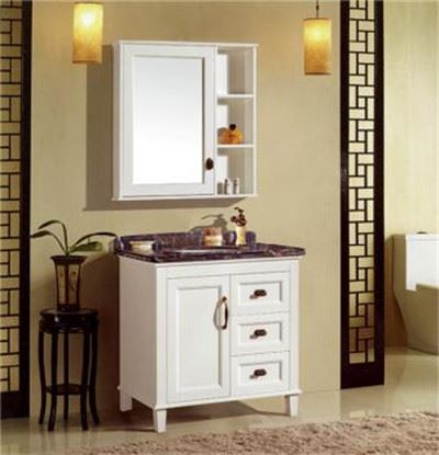 A024 橡木洗手臺組合 浴室柜廠家